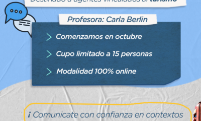Brindarán un curso de ingles para agentes vinculados a turismo