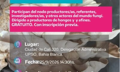 1º Encuentro Fungi Nodo Sudoeste para productores de hongos y afines