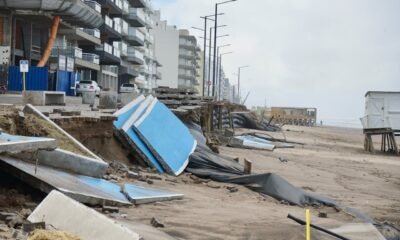 Monte Hermoso evalúa daños tras la segunda ciclogénesis y avanza en tareas de limpieza