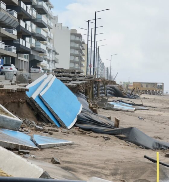 Monte Hermoso evalúa daños tras la segunda ciclogénesis y avanza en tareas de limpieza