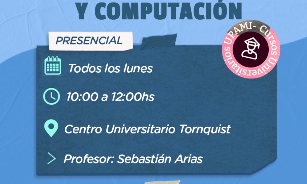 ‘Nuevas Tecnologías y Computación’: Curso para personas mayores en el Centro Universitario