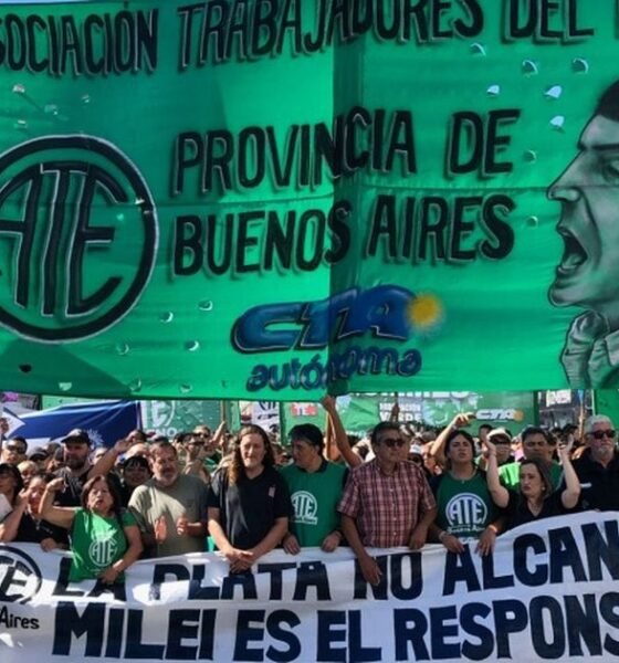 ATE le hace otro paro a Axel Kicillof en plena paritaria y denuncia "precarización" en Buenos Aires