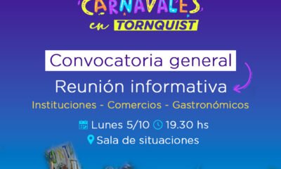 Reunión informativa por la próxima edición de los Carnavales de Tornquist
