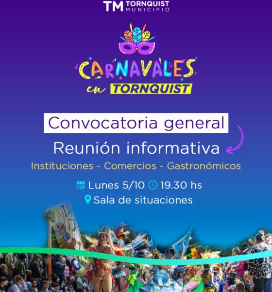 Reunión informativa por la próxima edición de los Carnavales de Tornquist