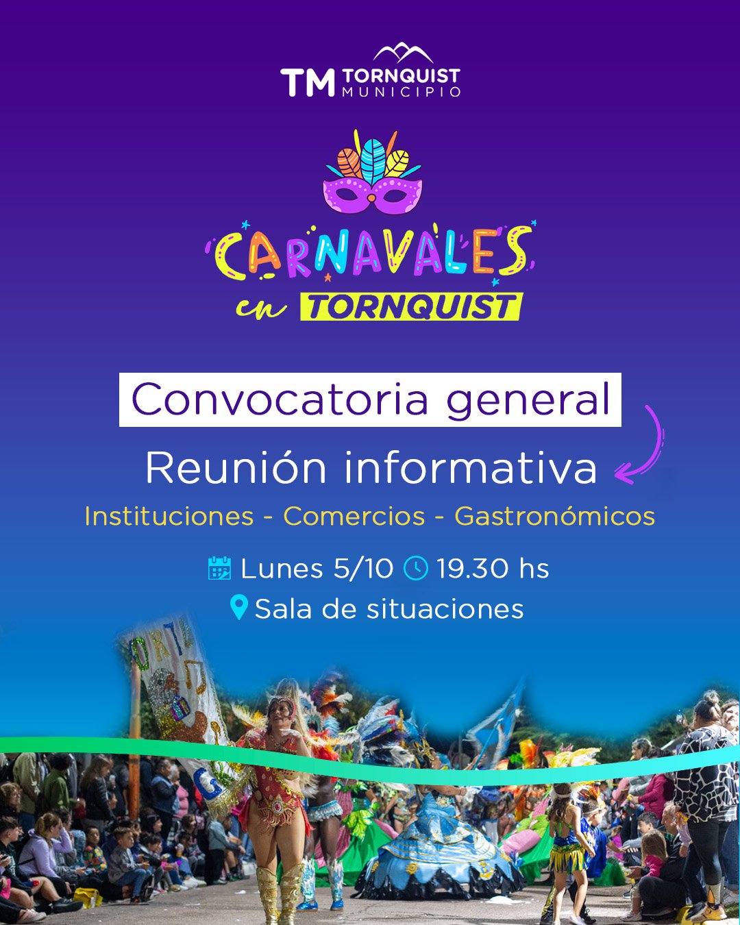Reunión informativa por la próxima edición de los Carnavales de Tornquist