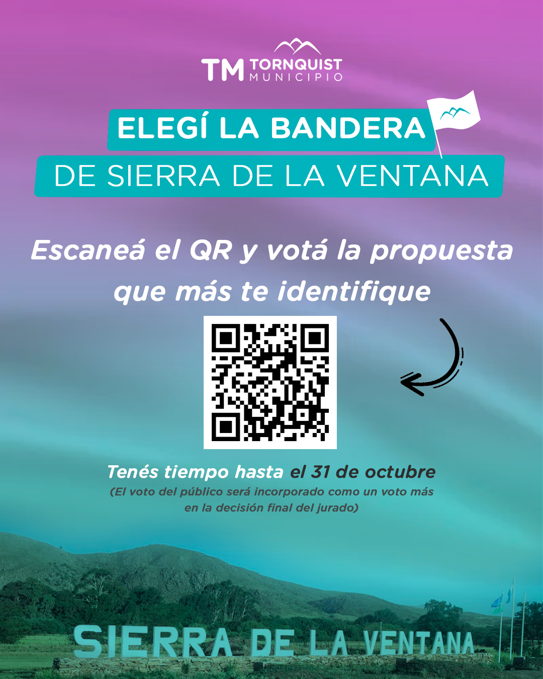 Avanza el proceso para crear la bandera de Sierra de la Ventana