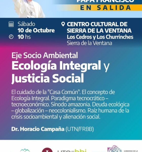 La Cátedra libre Papa Francisco llega a Sierra de la Ventana