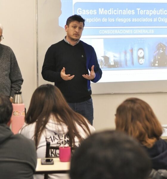 Salud + educación: se llevó a cabo la capacitación sobre uso seguro de gases medicinales terapéuticos